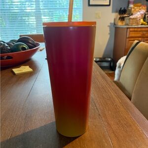Brand new pink ombre Starbucks tumbler
